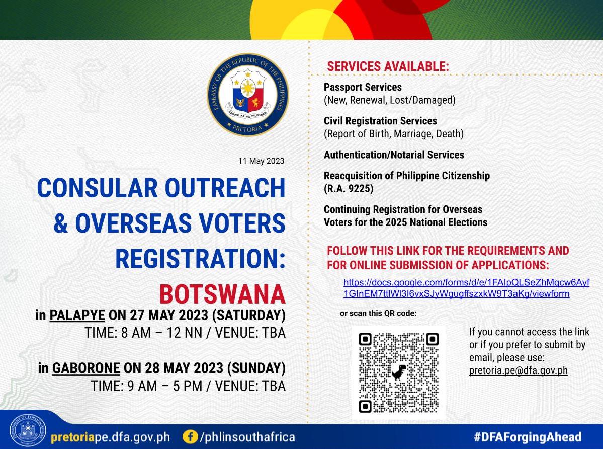 Botswana Consular Outreach 2023