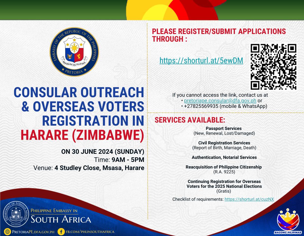 Consular Outreach Harare Zimbabwe