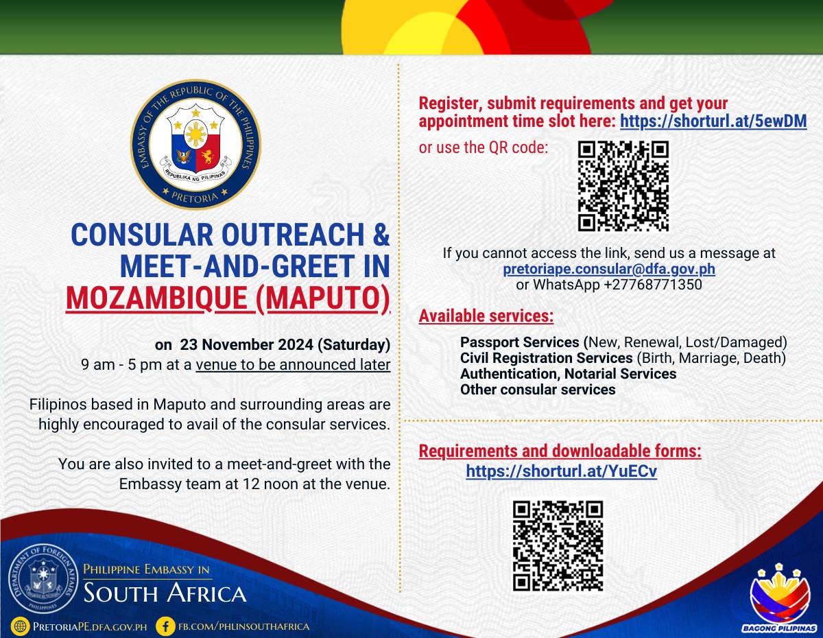 Mozambique Consular Outreach